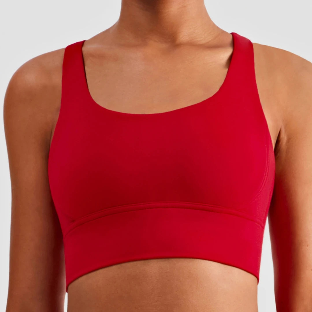 Cross Back Yoga & Pilates Sports Bra